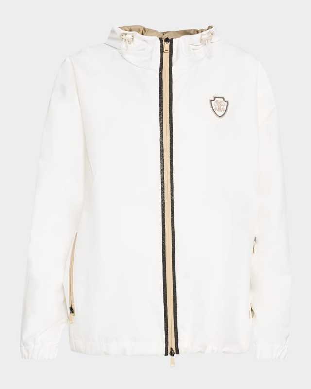 Golf Sport Club Hooded Zip Jacket